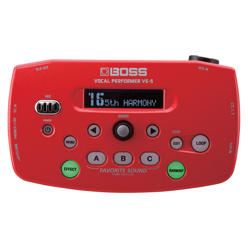Twin Pedal Boss Voice Performer VE-5-RD