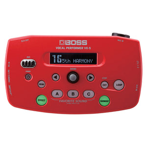 Twin Pedal Boss Voice Performer VE-5-RD