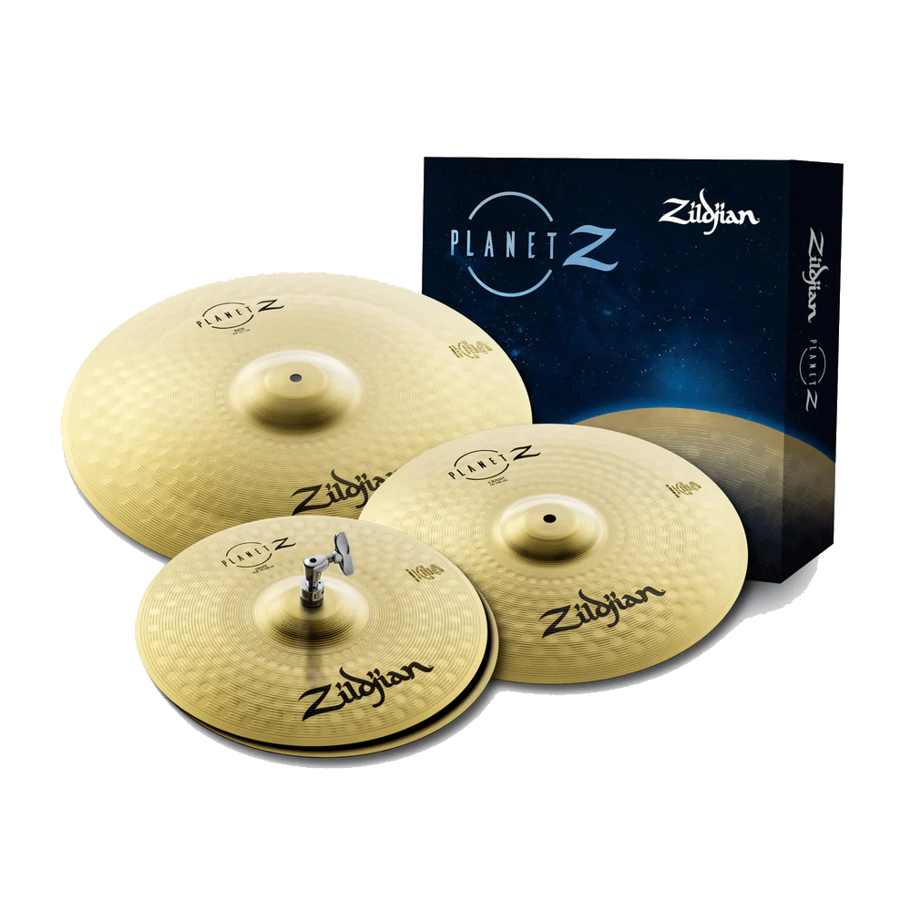 Zildjian Planet Z Complete Cymbal Pack ZP4PK FREE DRUM STICK